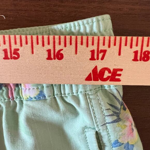 BILLABONG SUNDAYS LAYBACK Volley Lined Board shorts Mint Parrot Bird size Large - Picture 8 of 12